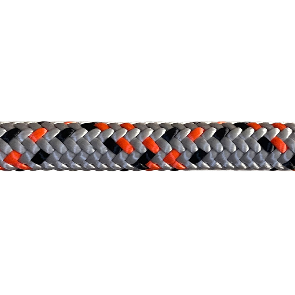 Corde de rappel 11,8mm Speed Light - 23 m - 1 épissure- Grise