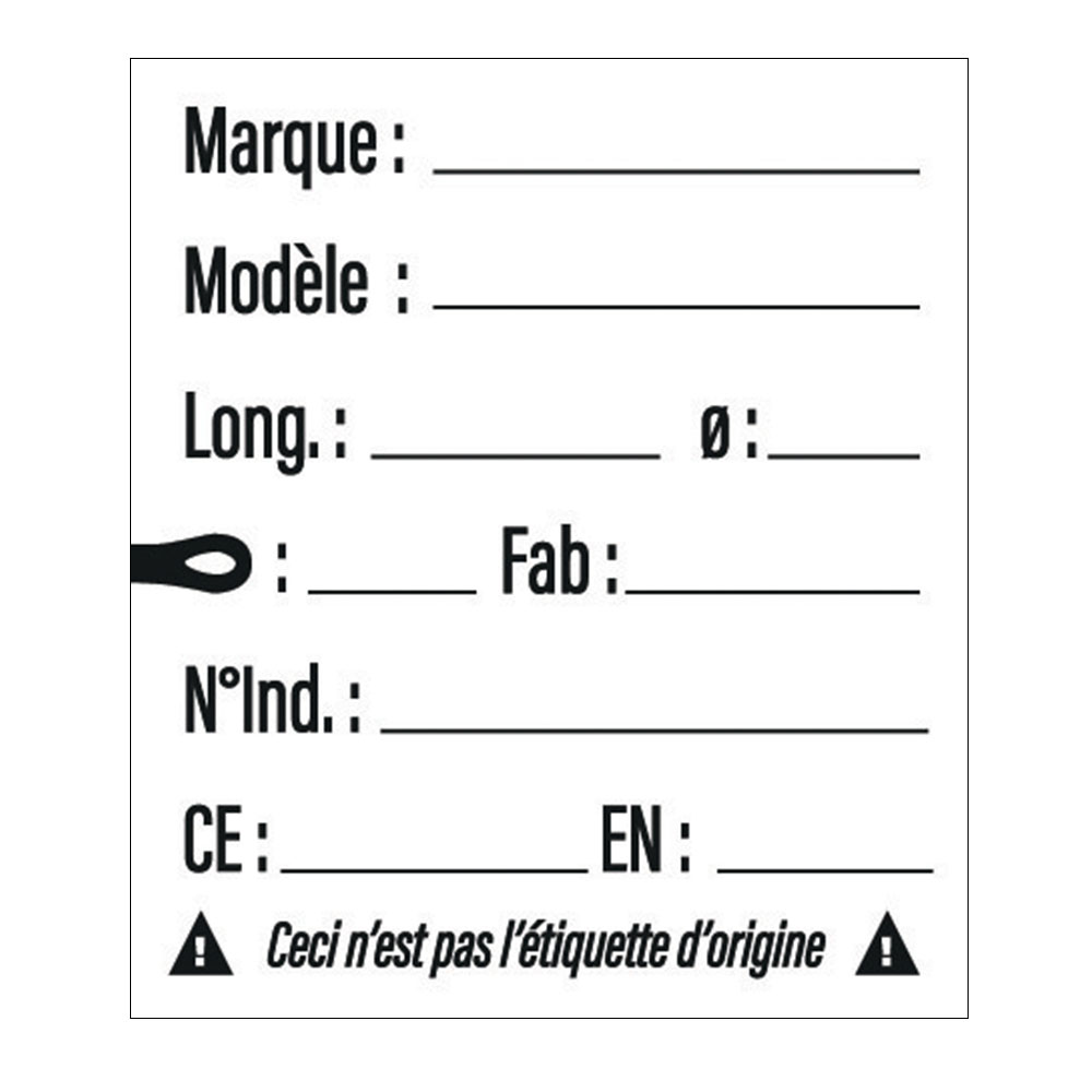 R Kit Réparation Etiquette